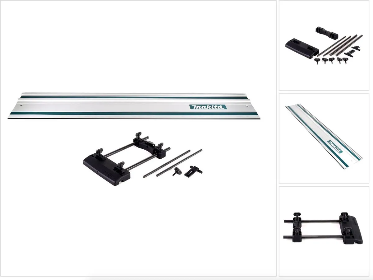 Makita 194579-2 Geleiderailadapter + 1000mm Geleiderail
