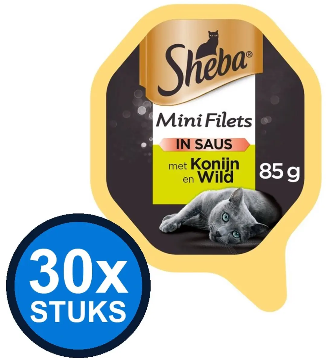 Sheba Mini Filets Konijn & Wild Kattenvoer Natvoer