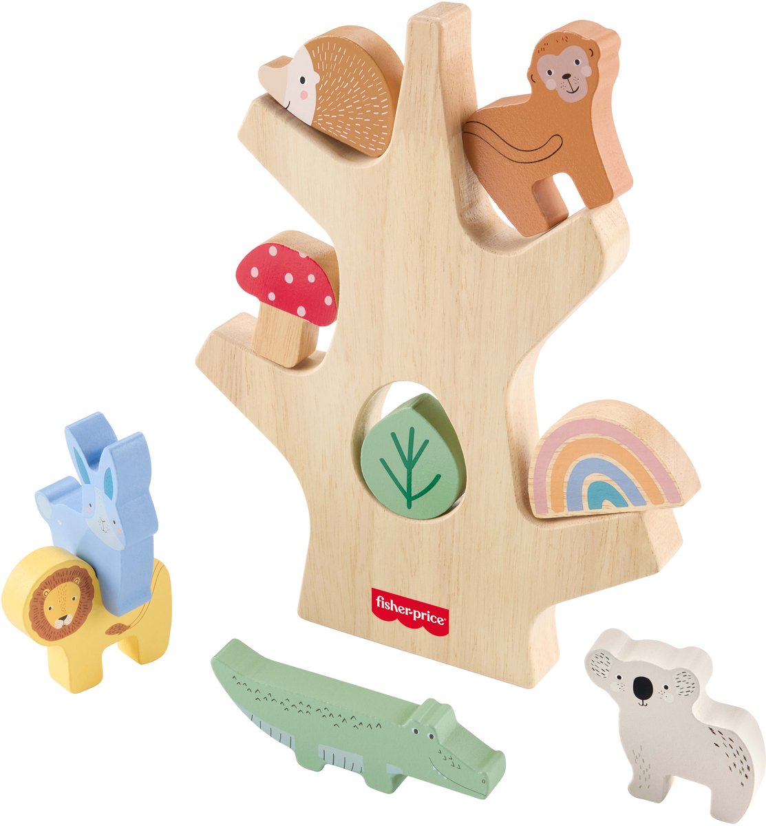 Fisher Price Houten Balanceer Boom