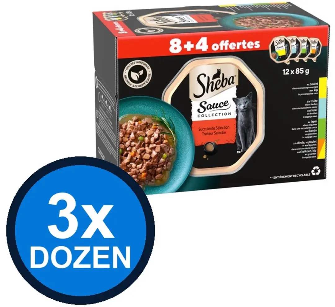 Sheba Sauce Collection Multipack