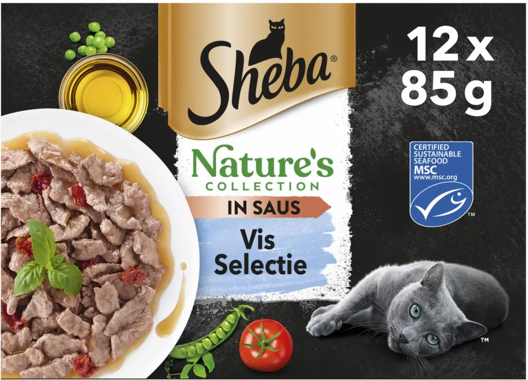 Sheba Nature's Collection Vis Selectie Natvoer