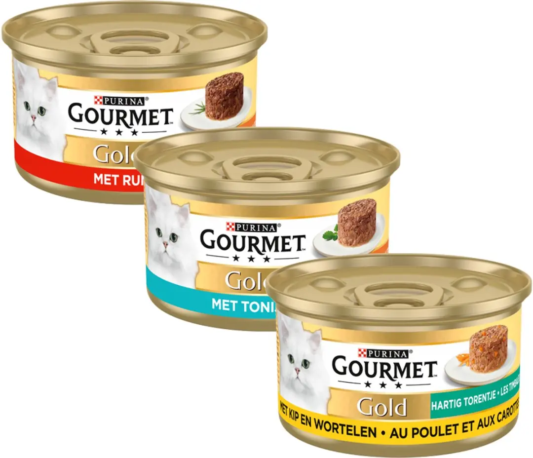 Gourmet Gold Hartig Torentje Rund 85g