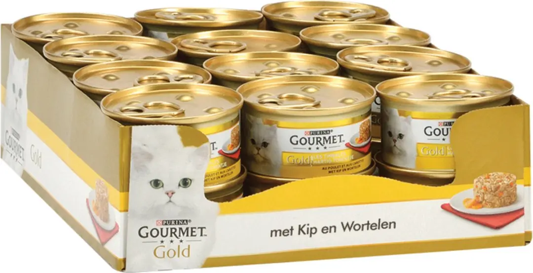 Gourmet Gold Hartig Torentje Rund 85g