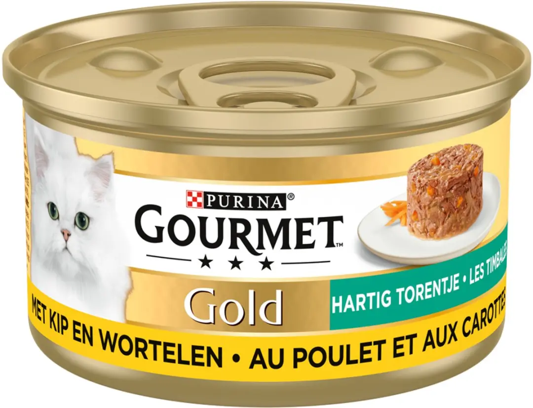 Gourmet Gold Hartig Torentje Rund 85g