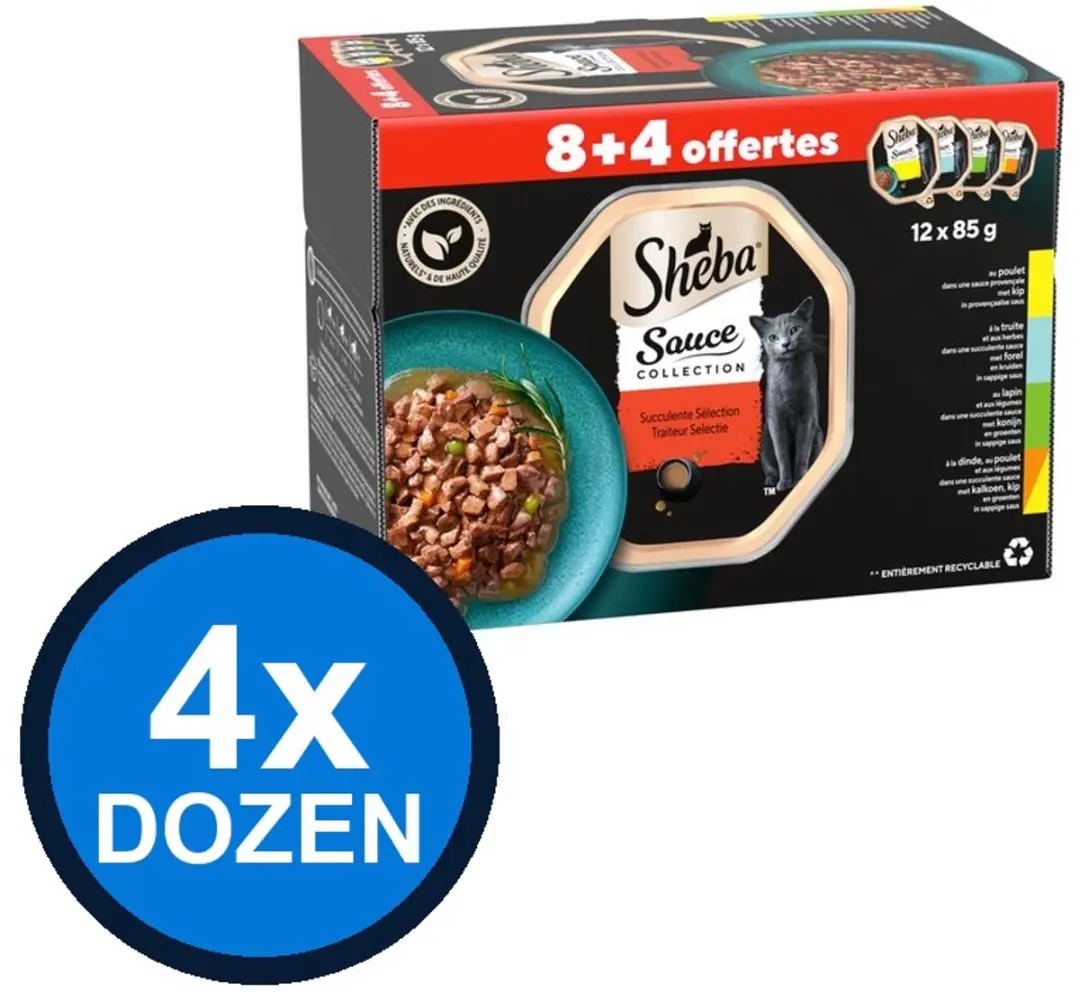 Sheba Sauce Collection Multipack