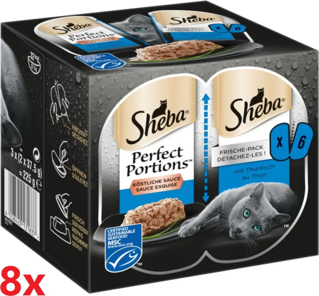 Sheba Perfect Portions Adult Paté Tonijn