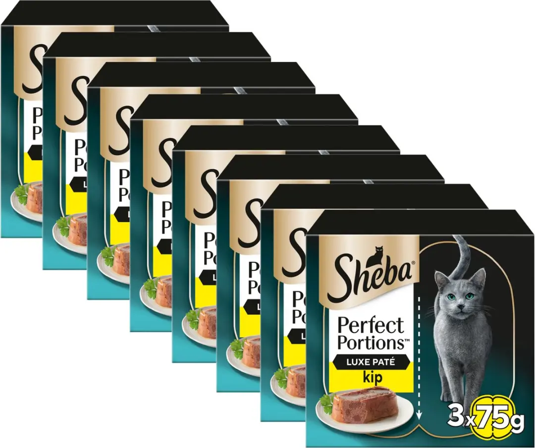 Sheba Luxe Kip Paté Natvoer