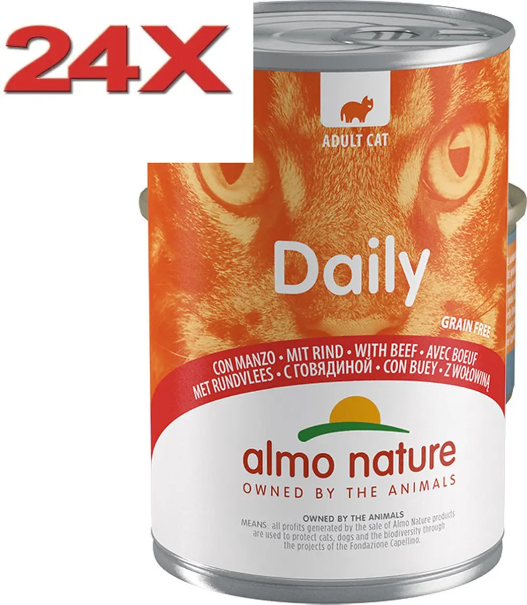 Almo Nature Dailymenu Kattenvoer Blik Rund