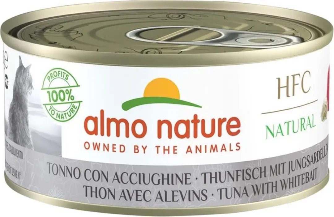 Almo Nature HFC Kattenvoer Tonijn & Jonge Ansjovis 150g