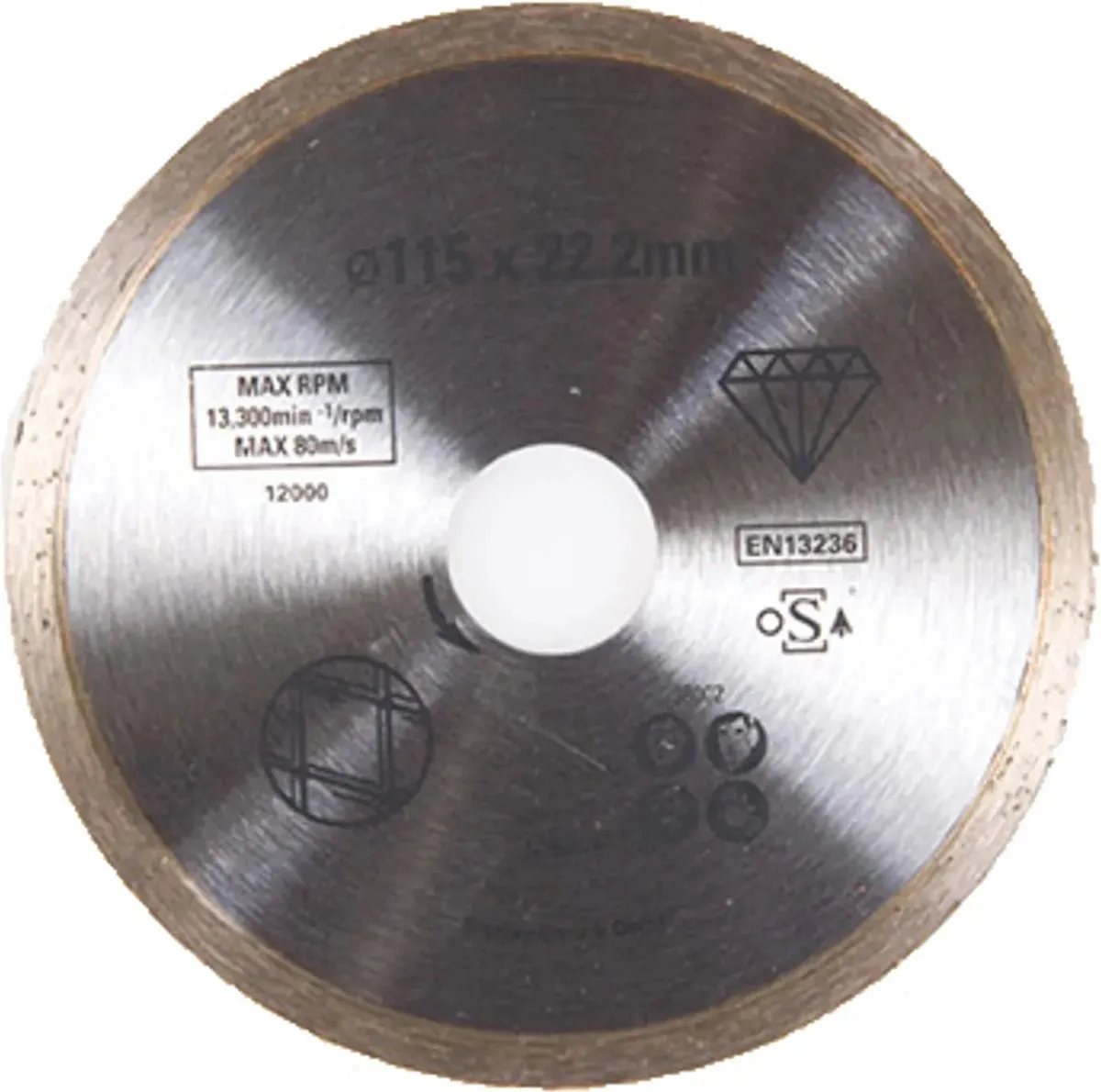 Stanley Continu Diamantzaagblad 115mm