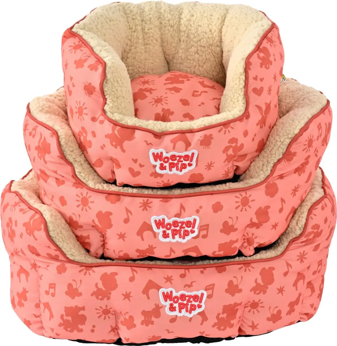 Woezel & Pip Hondenmand Roze 50cm