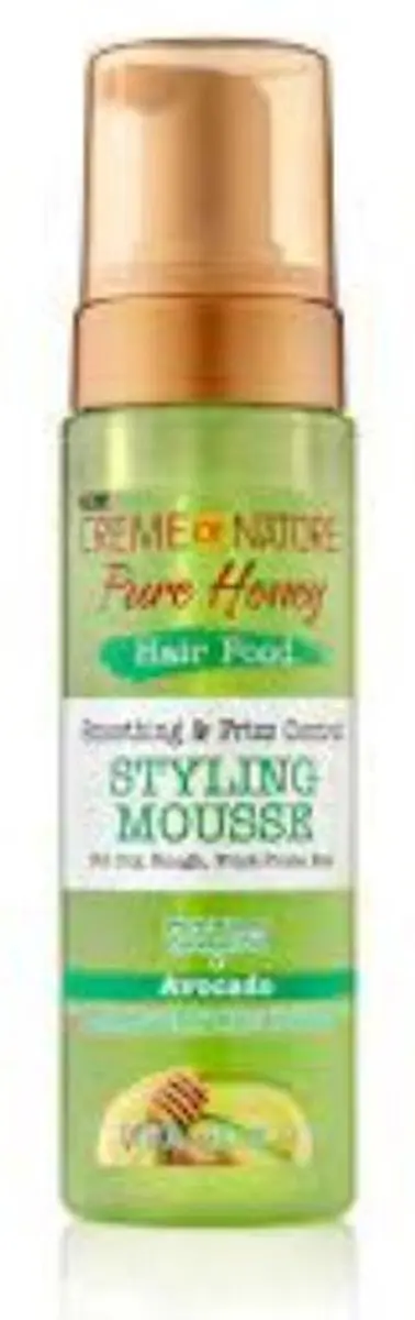 Creme of Nature Fixatie Mousse PURE HONEY 207ml