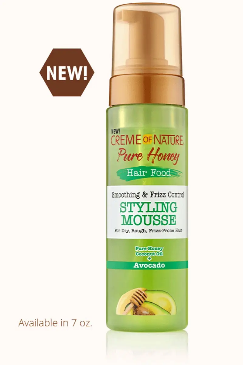 Creme of Nature Fixatie Mousse PURE HONEY 207ml