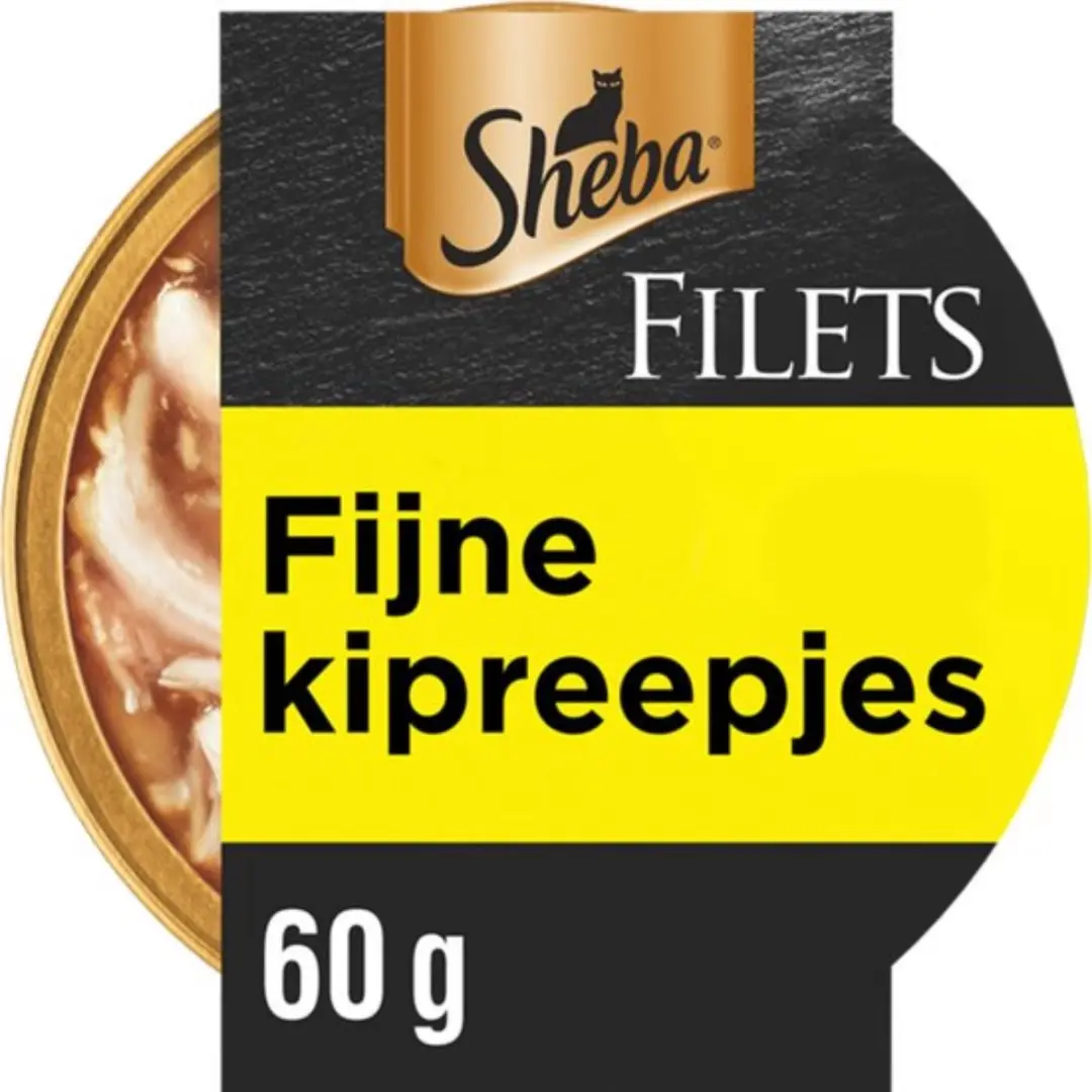 Sheba Filets Kipfilet in Saus Kattenvoer - 16x60g