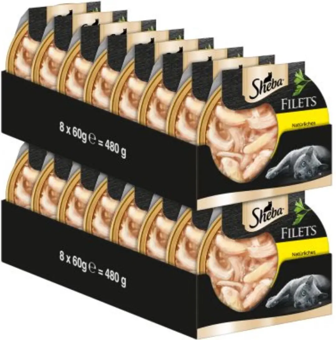 Sheba Filets Kipfilet in Saus Kattenvoer - 16x60g - afbeelding 6 van 6