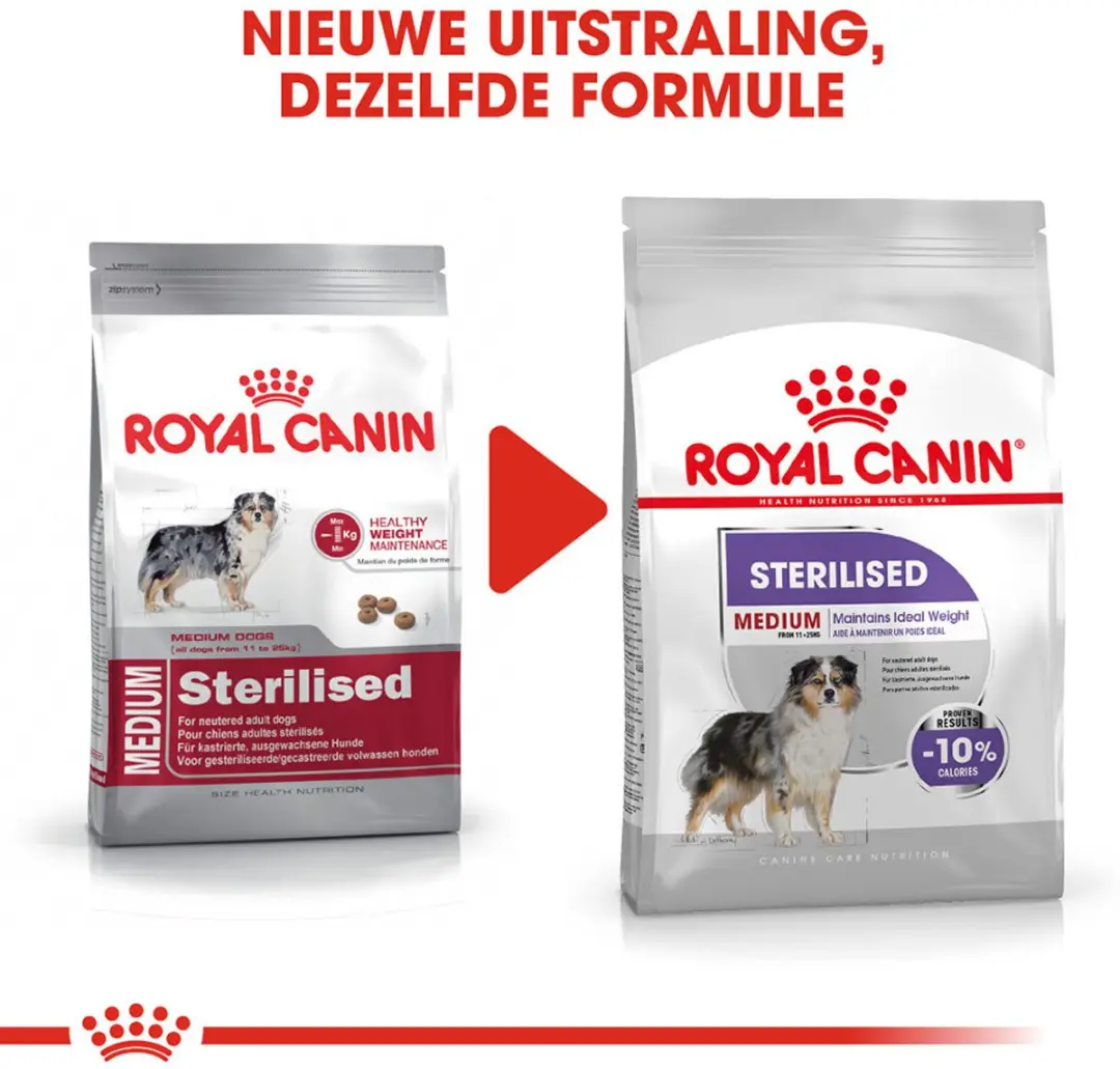 Royal Canin Sterilised Medium Hondenvoer - 3 kg