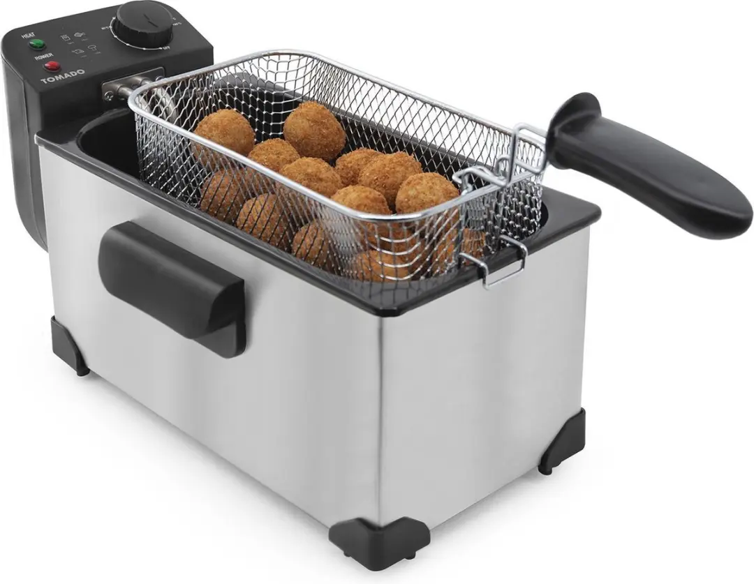 Tomado TDF3001S Frituurpan 3L - 2200W - RVS