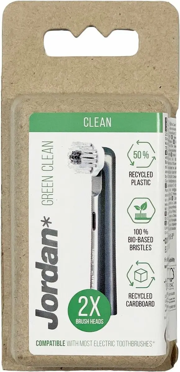 Jordan Green Clean Opzetborstels