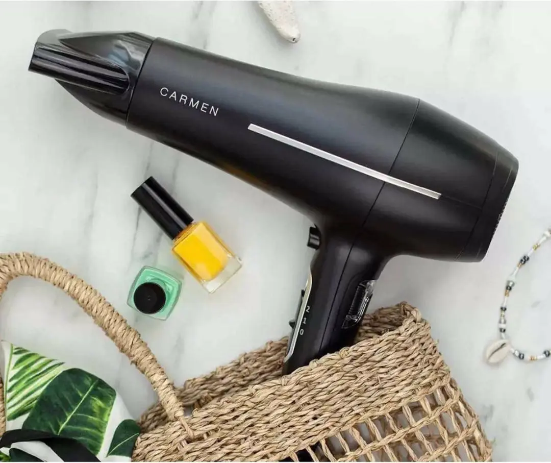 Carmen HD2275 Föhn 2200W - ION Coolshot - Zwart