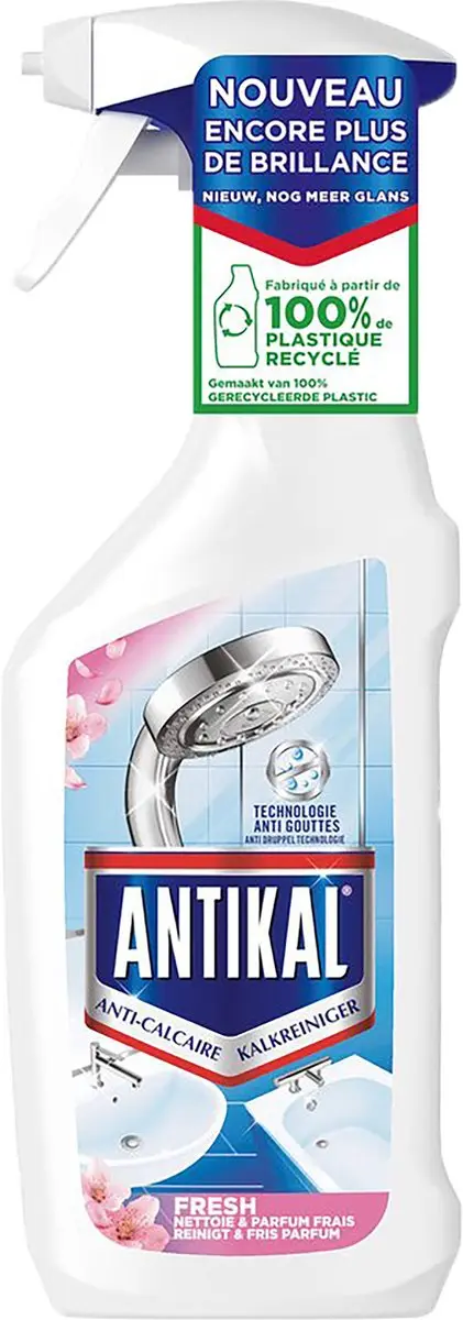 Antikal Kalkreiniger Fresh Spray 700ml - 2 Stuks