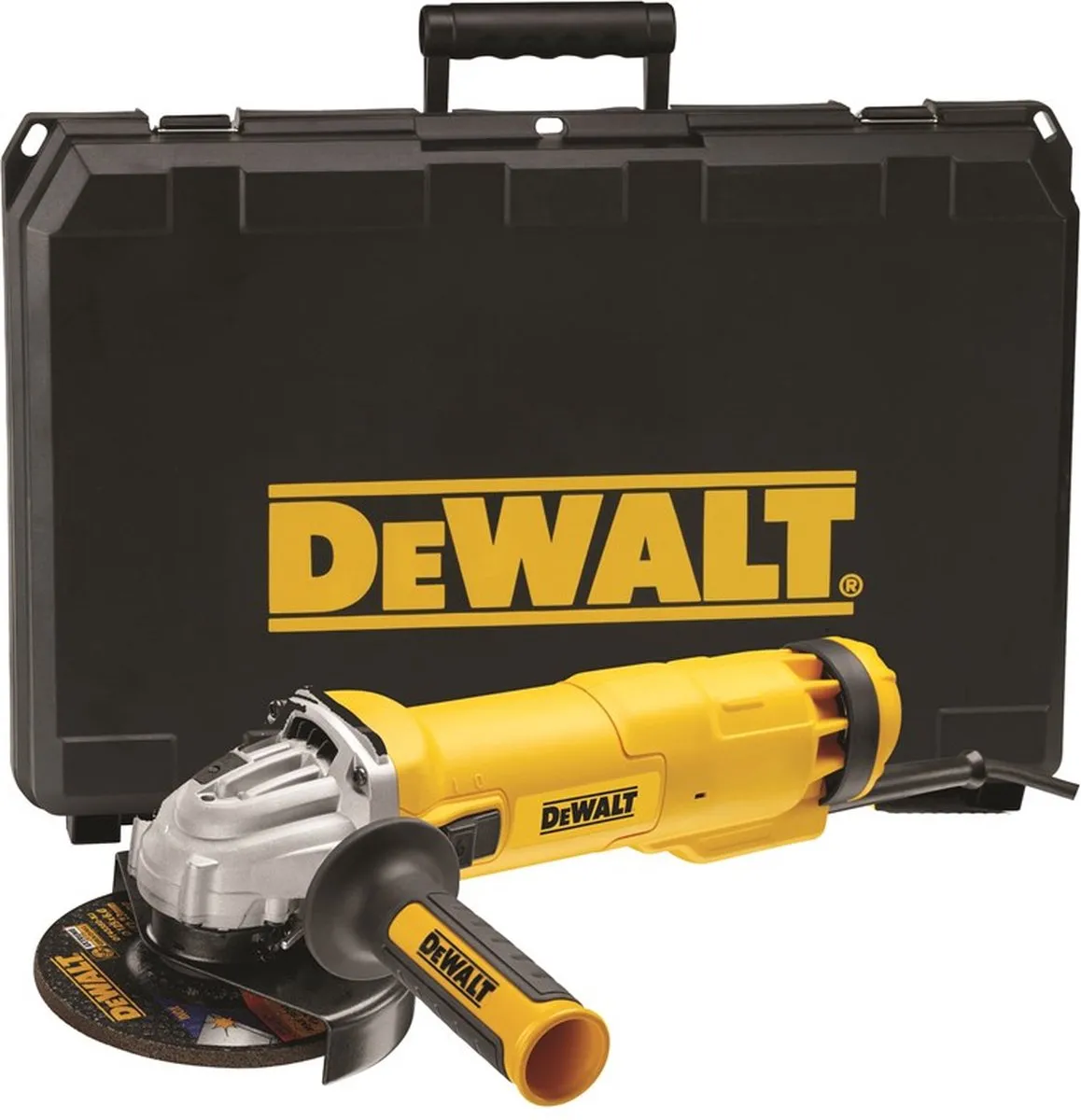DeWalt DWE4237K-QS Haakse Slijper 1400W 125mm Metaal