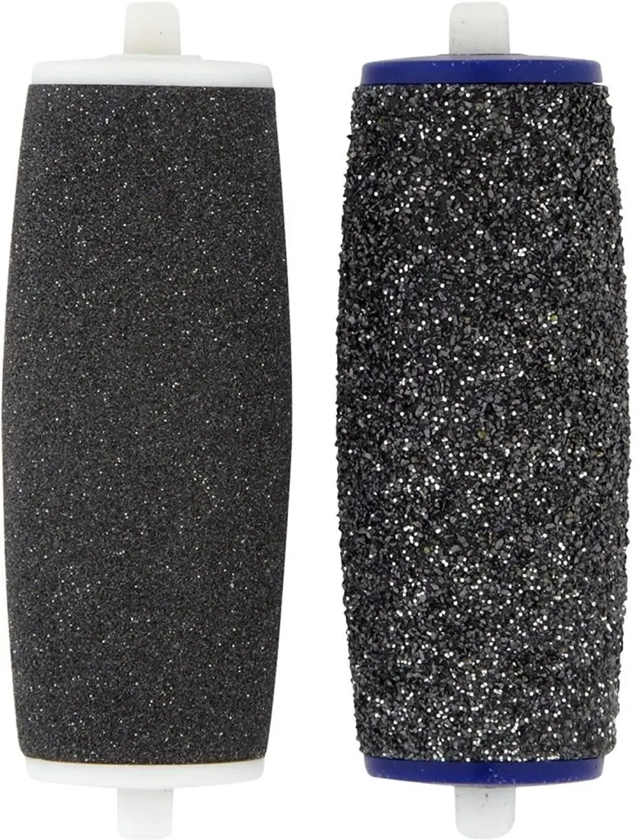 Scholl Velvet Smooth Express Pedi - 2 Verwisselbare Rollers - Zwart