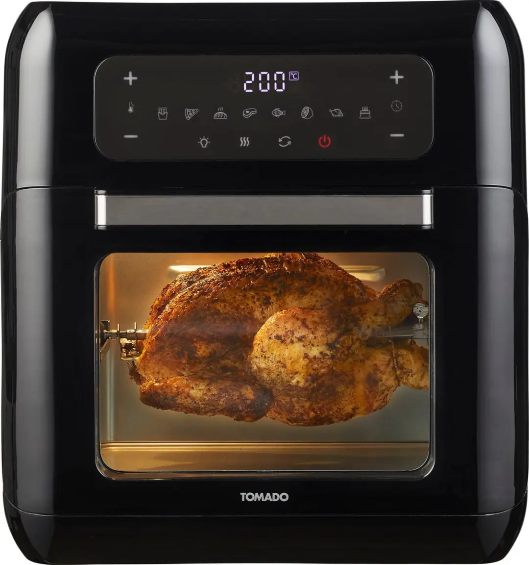Tomado TAF1201B Airfryer Oven 12L - 1500W - Zwart