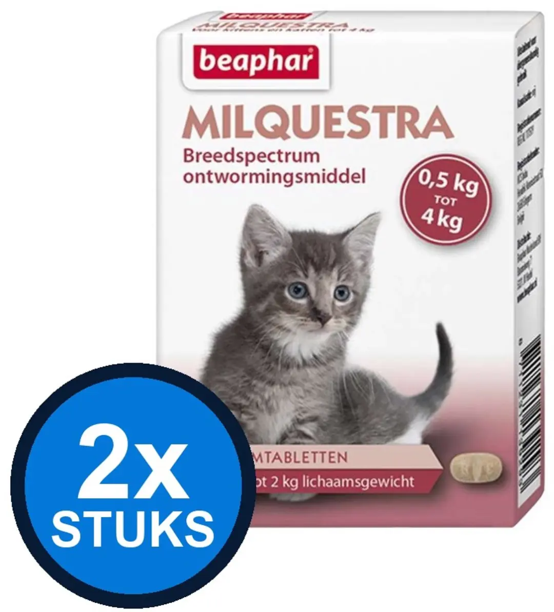 Beaphar Milquestra Kat 0,5-4kg