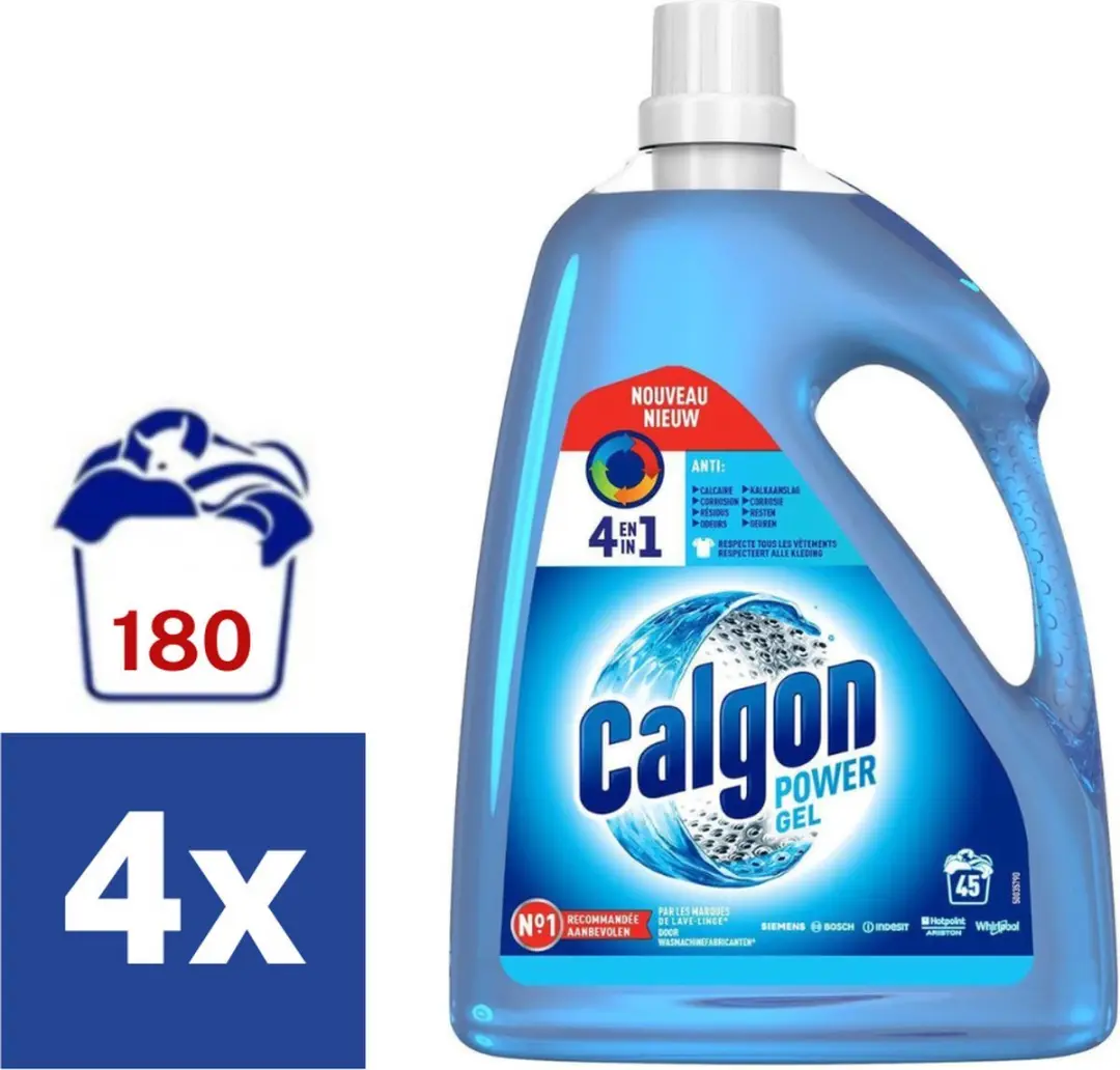 Calgon Ontkalkingsgel 4in1 Power 4x2,25L