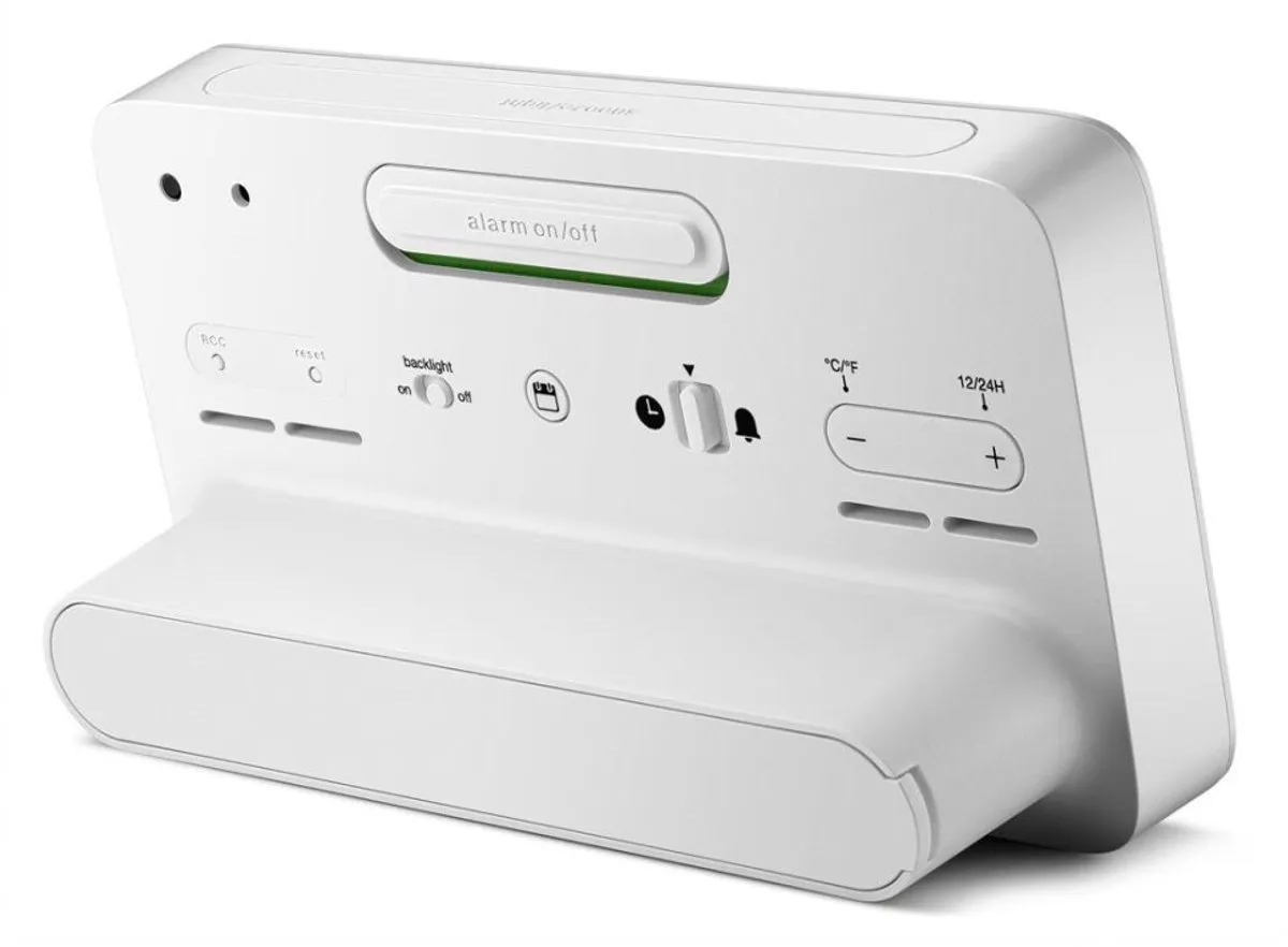 Braun BC10W-DCF Wekker - Radiogestuurd - Wit