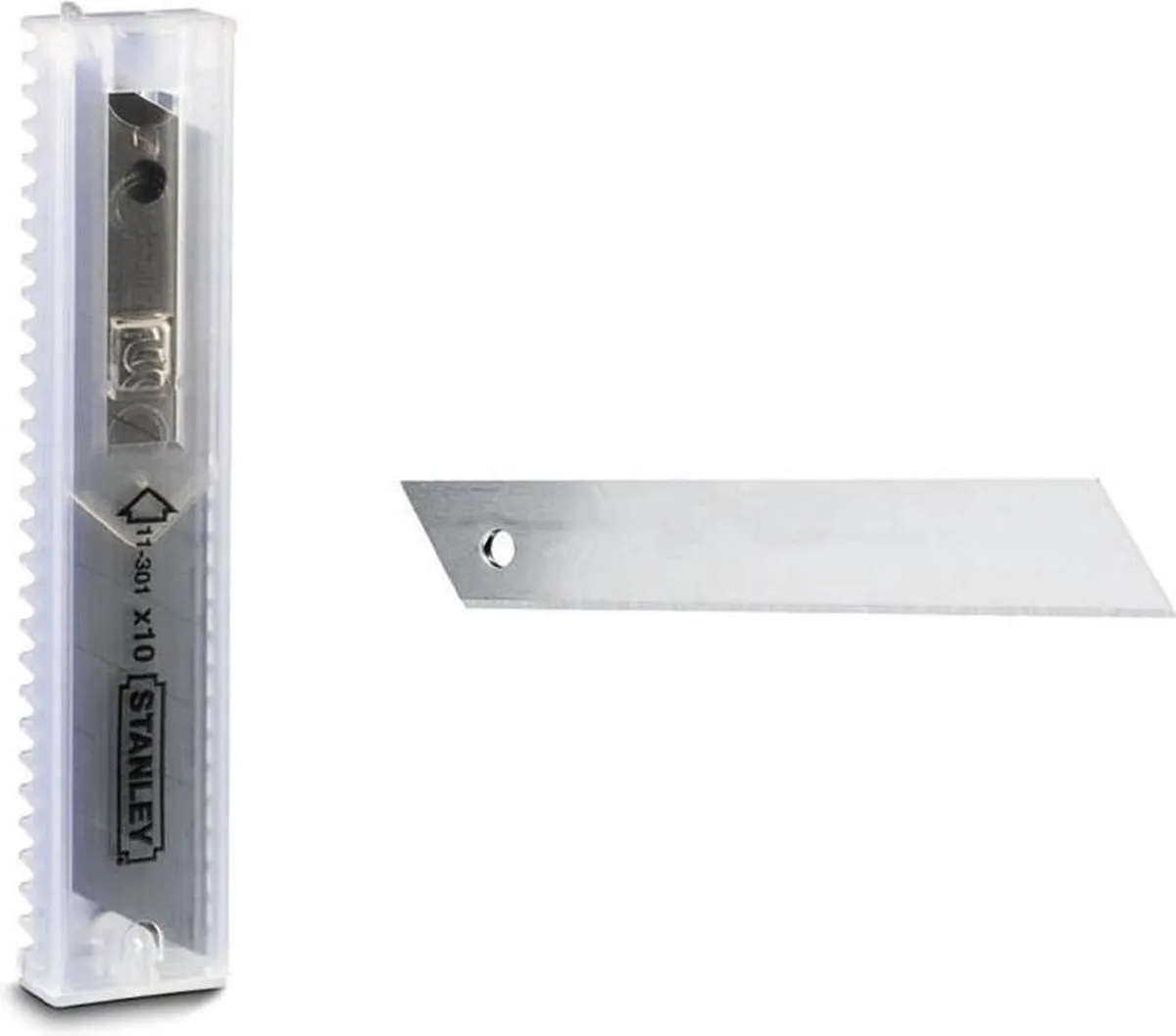 Stanley Afbreekmesjes 9mm - 10 Stuks - afbeelding 6 van 6