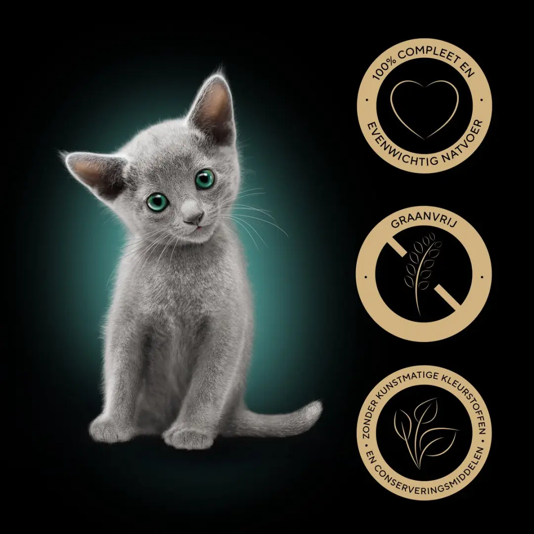 Sheba Kitten Mix Selectie Saus - 48x85g