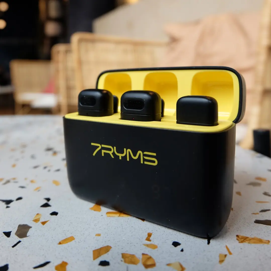 7RYMS Rimo S1(UC) Draadloze Microfoon USB-C - Zwart/Geel