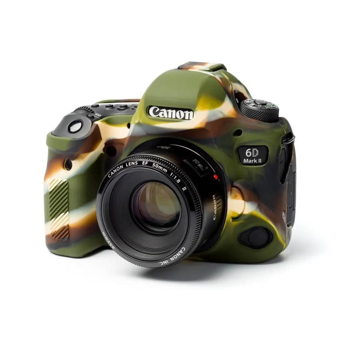 EasyCover Canon EOS 6D II Camouflage Hoes - Meerkleurig