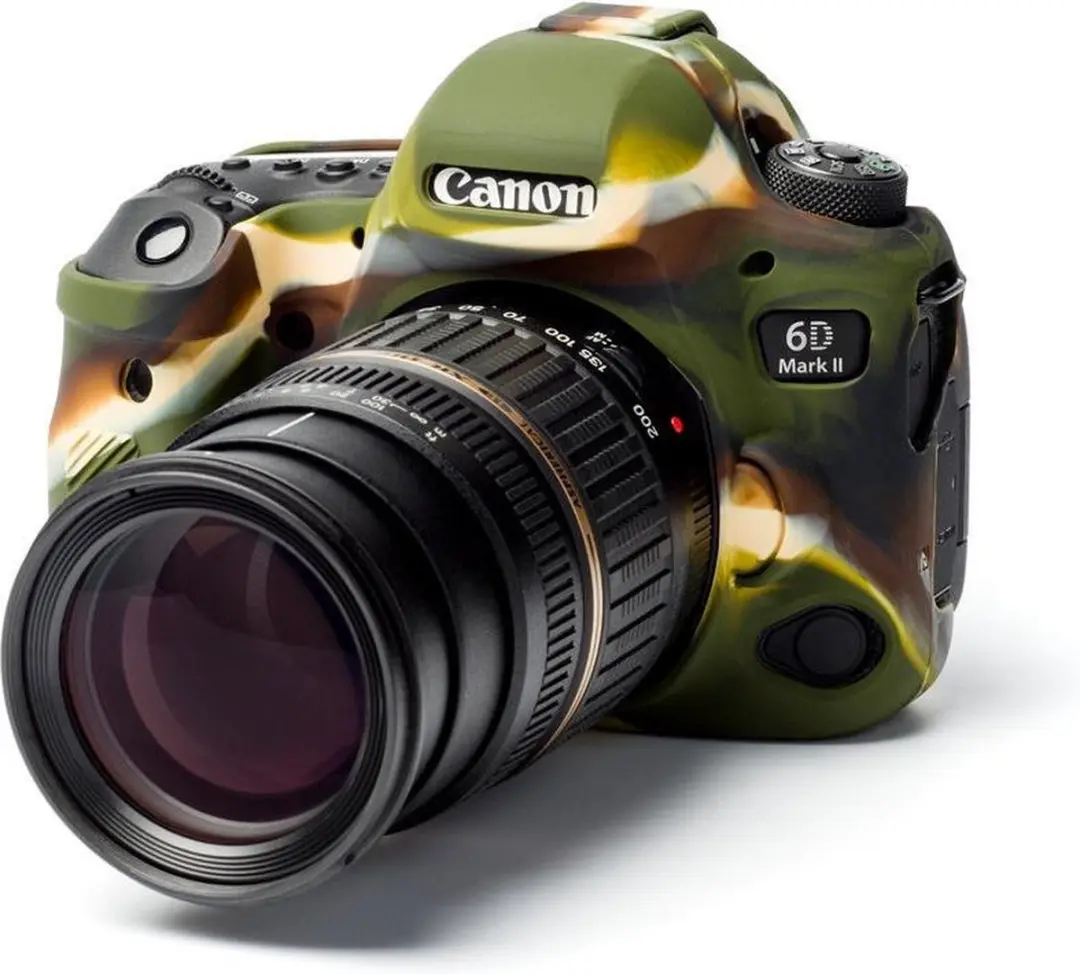 EasyCover Canon EOS 6D II Camouflage Hoes - Meerkleurig