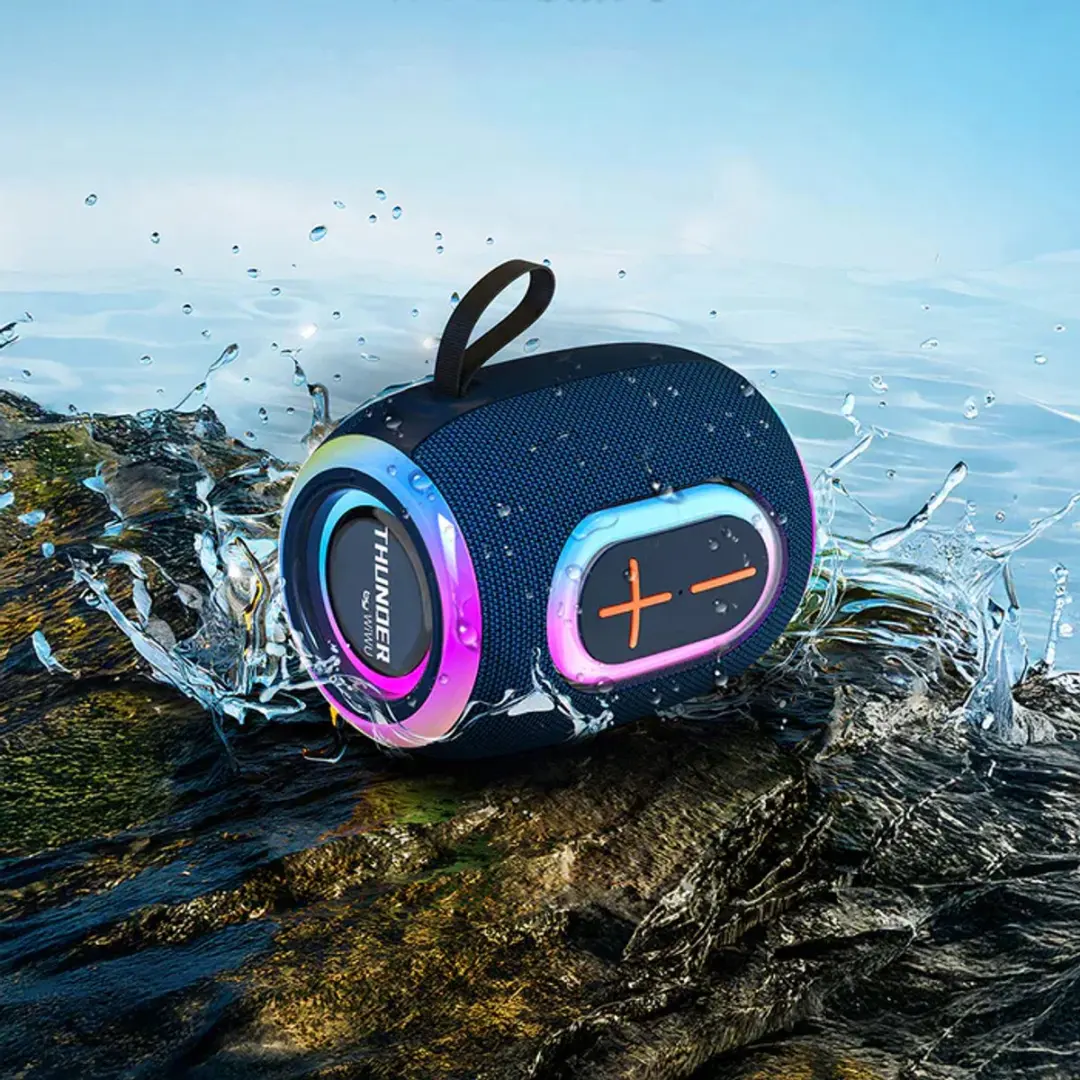 WiWu Thunder H9 Bluetooth Speaker 14392 - Blauw