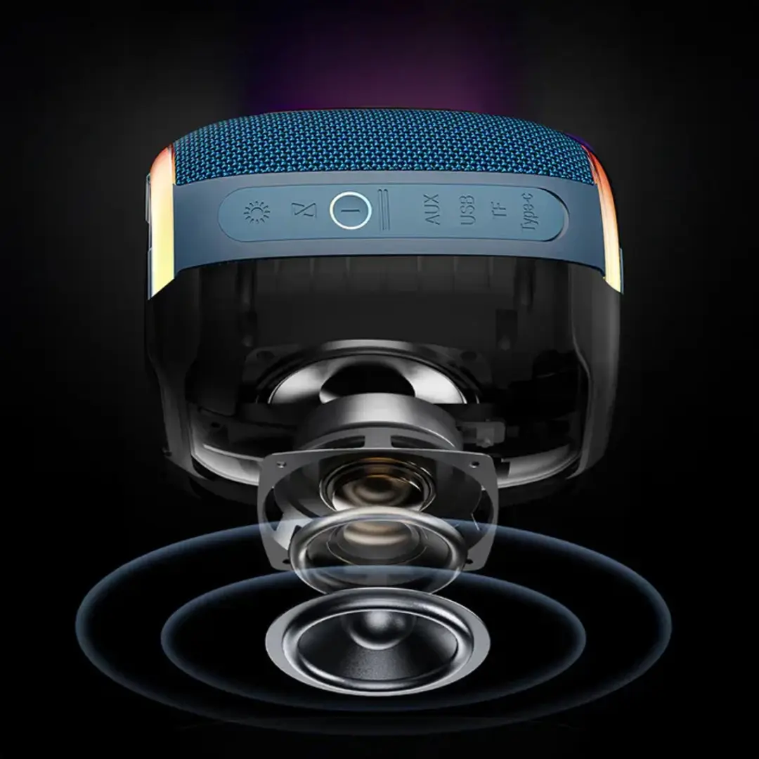 WiWu Thunder H9 Bluetooth Speaker 14392 - Blauw