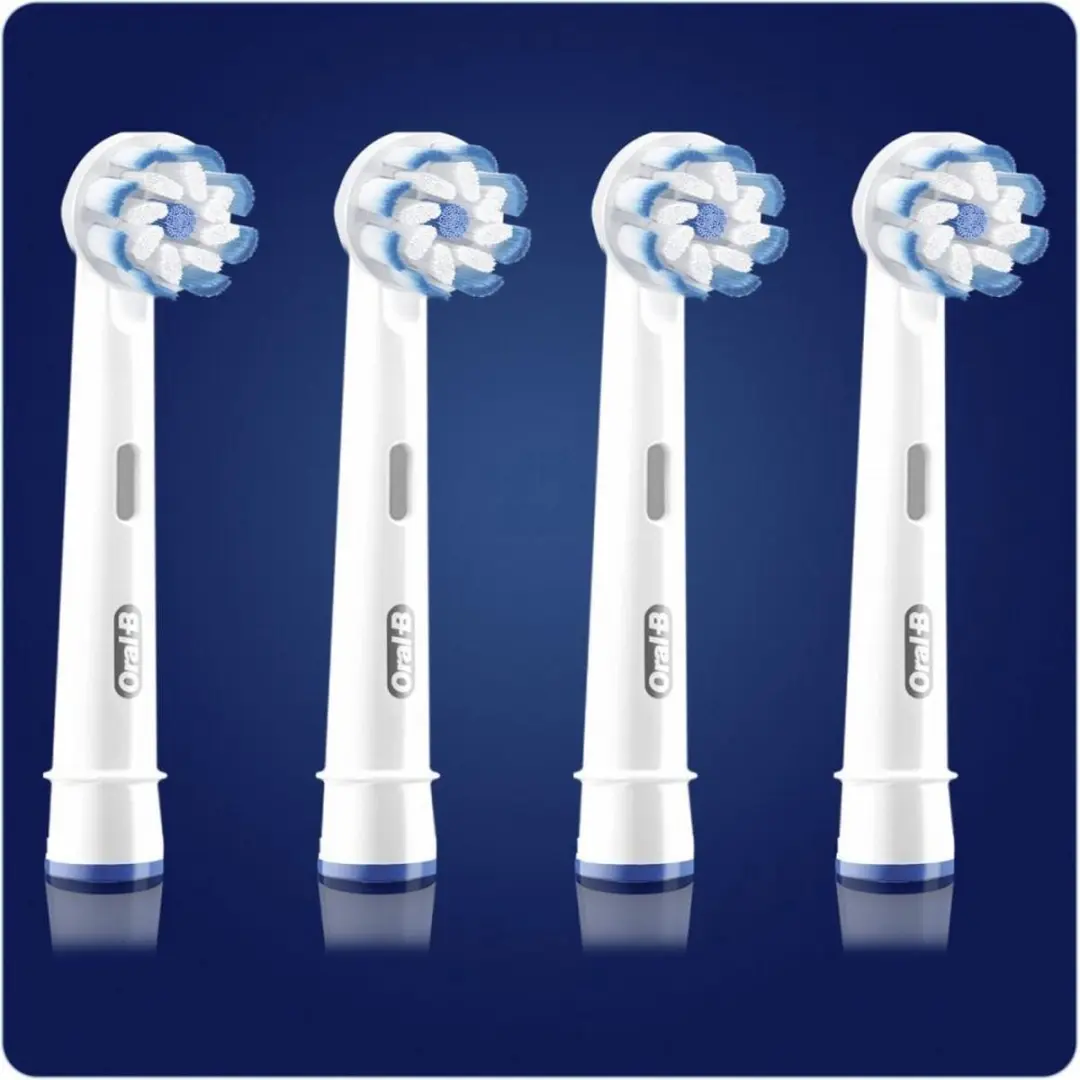 Oral-B Sensi Ultrathin Opzetborstels - 4 Stuks