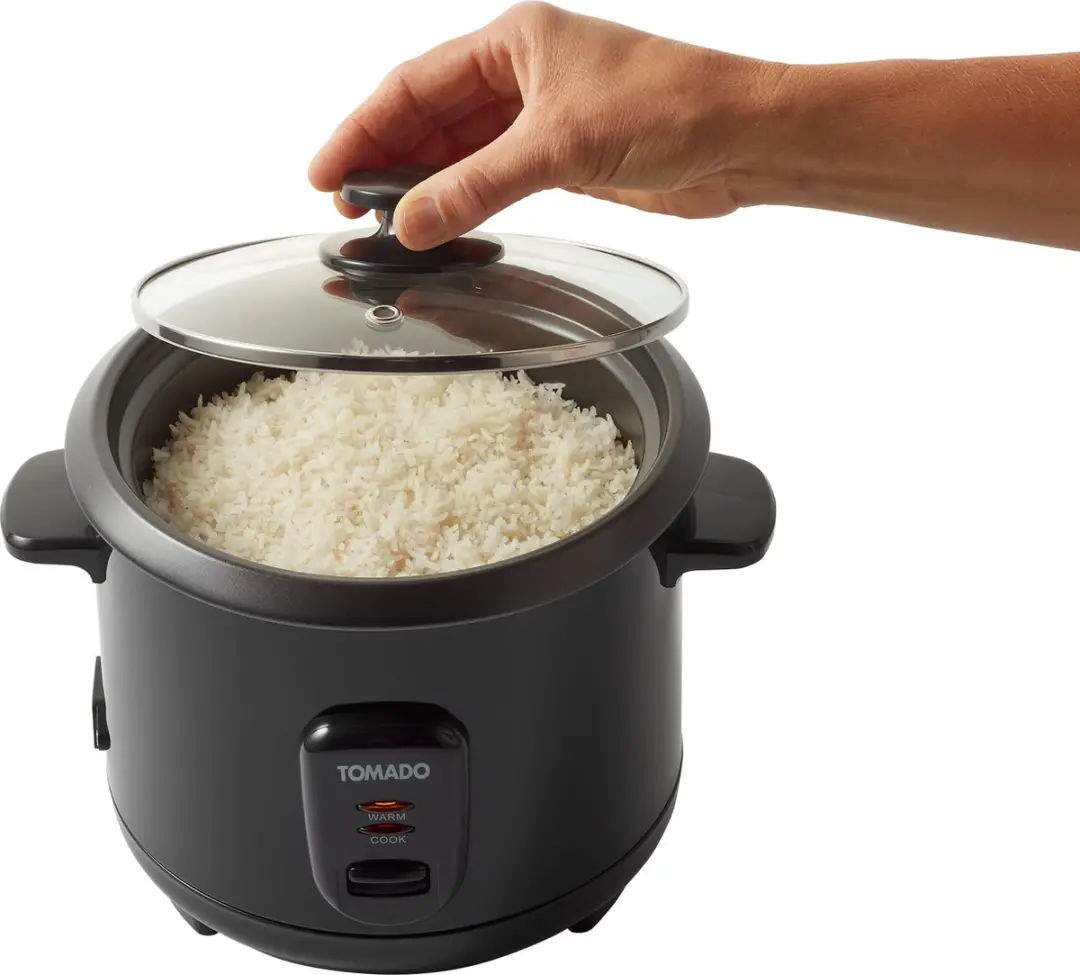 Tomado TRC1501B Rijstkoker 1,5L - 7 Porties - Zwart