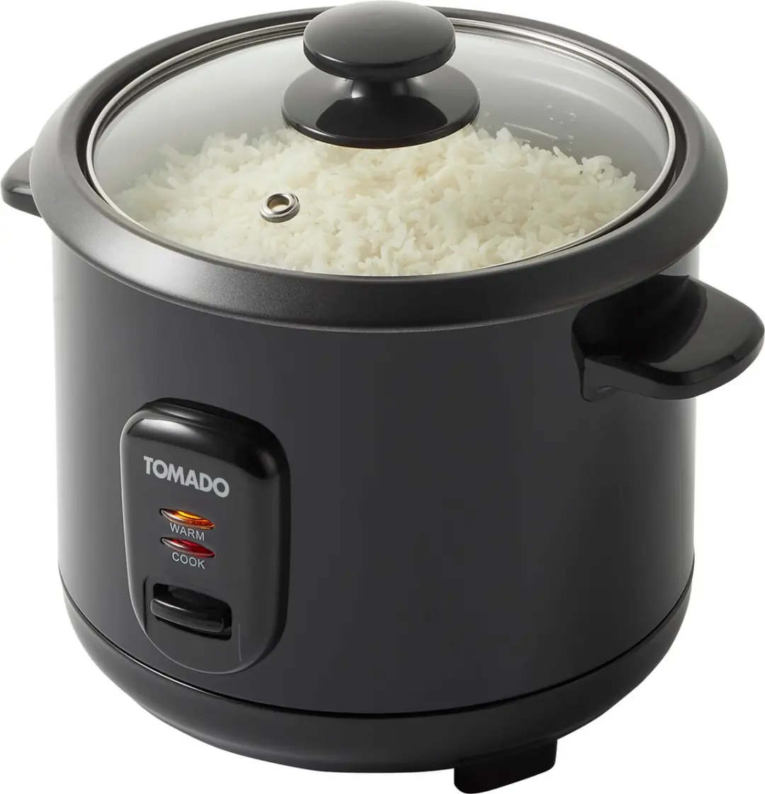 Tomado TRC1501B Rijstkoker 1,5L - 7 Porties - Zwart
