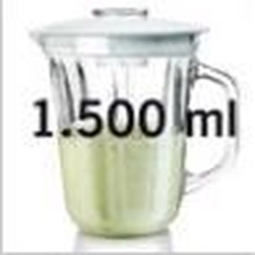 Montana X2 Power Blender 1000W - 1.5L - Zilvergrijs