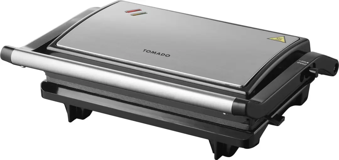 Tomado TGC2001S Tostiapparaat 2-delig - 750W - Zwart/RVS