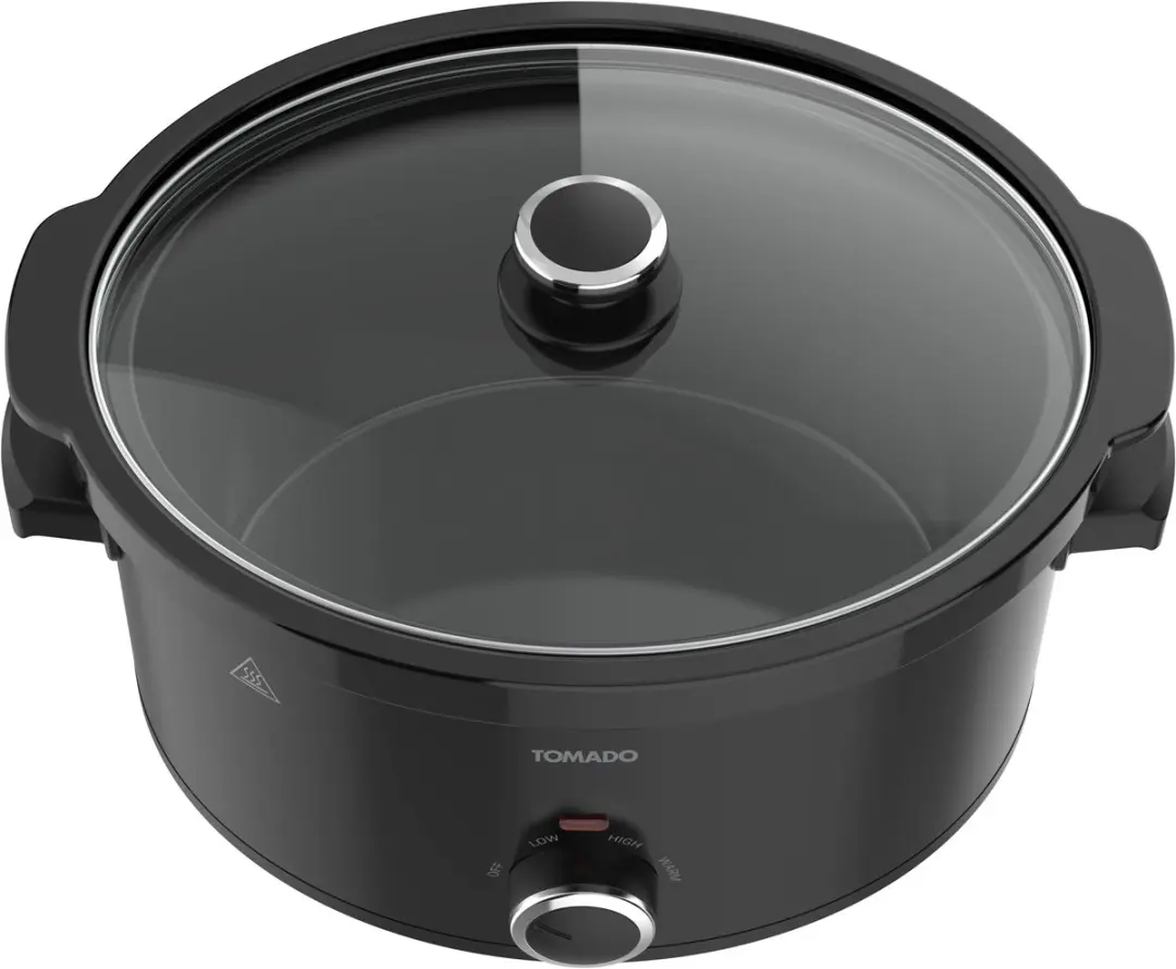 Tomado TSC6001B Slowcooker 6L - 3 standen - Zwart