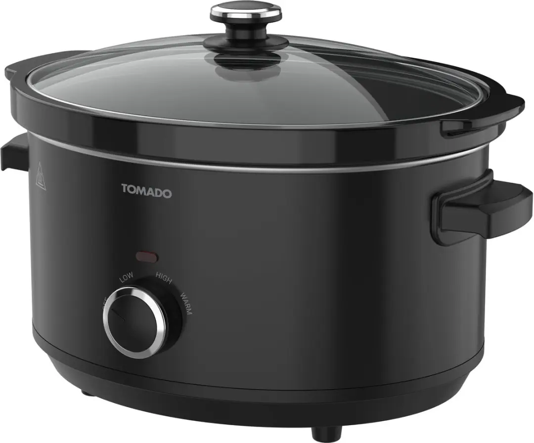Tomado TSC6001B Slowcooker 6L - 3 standen - Zwart