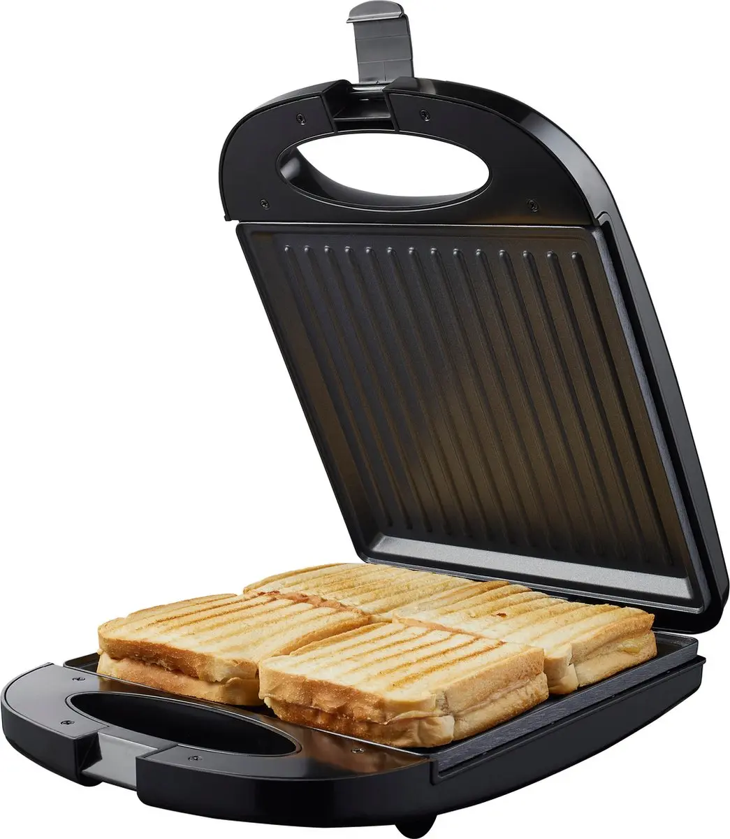 Tomado TGS4000B XXL Tostiapparaat 4-delig - 1200W - Zwart