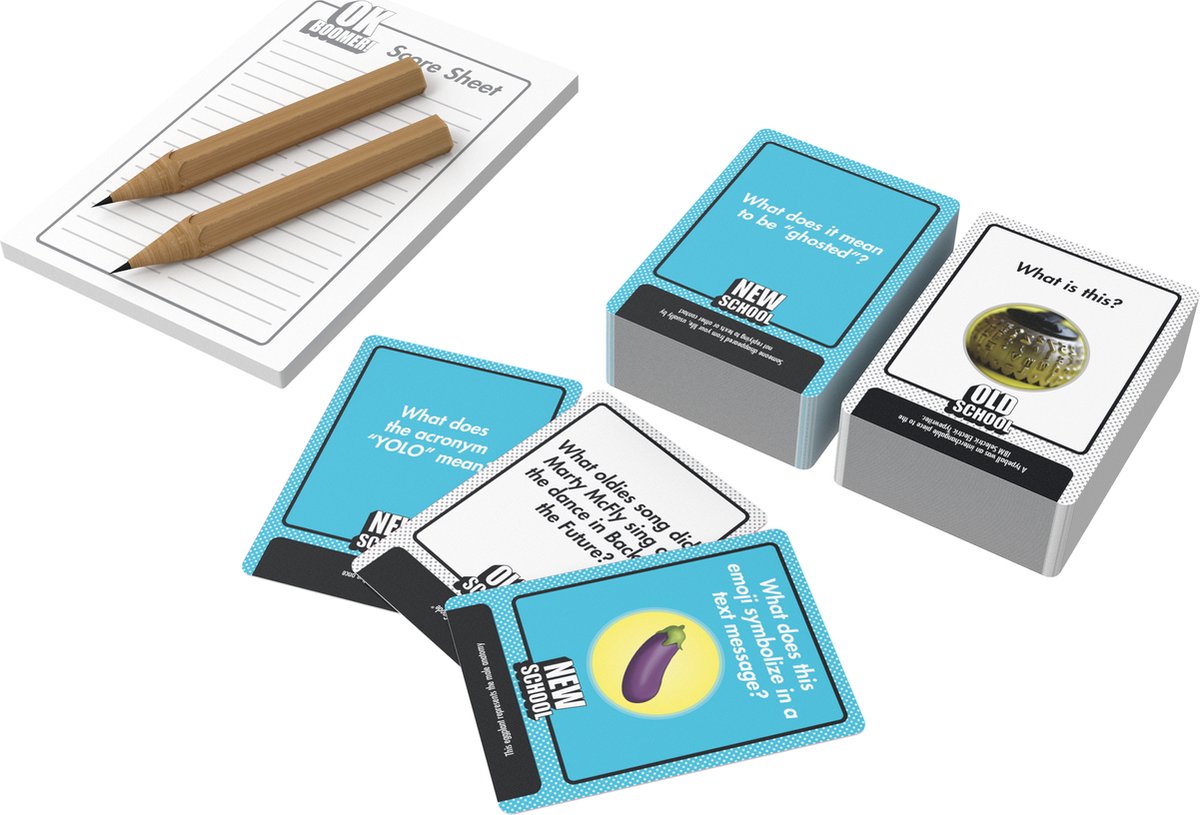 Goliath 921652.006 bordspel Ok Boomer! Kaartspel - Italiaanse uitvoering