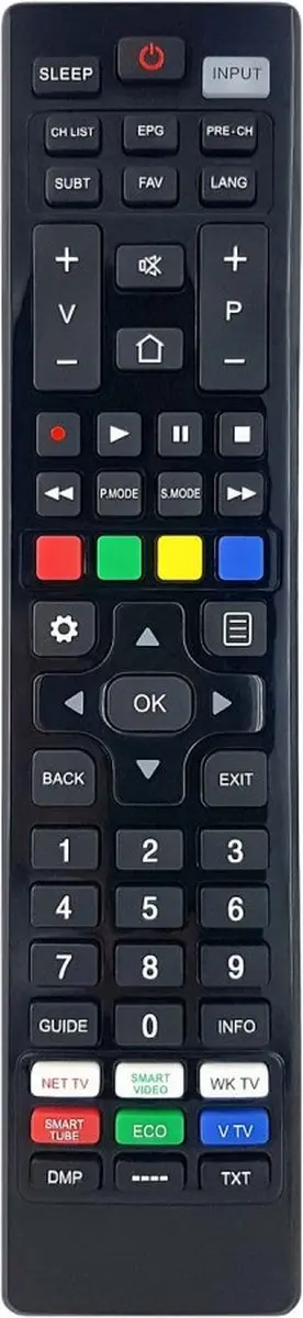 Superior RC/UNI-TV HISENSE Afstandsbediening