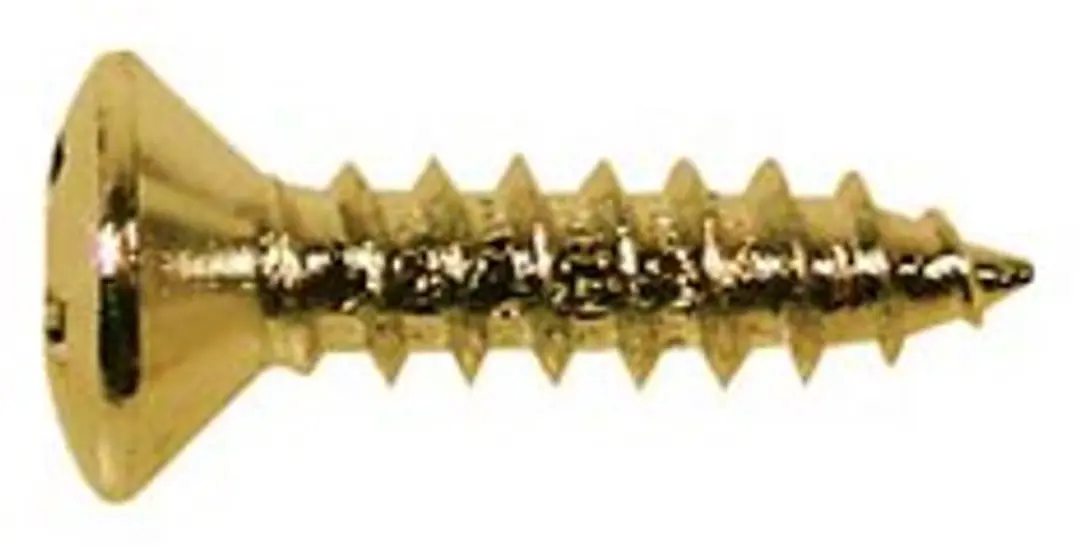 Boston TS-01-G Gouden Verzonken Schroeven 12 Stuks