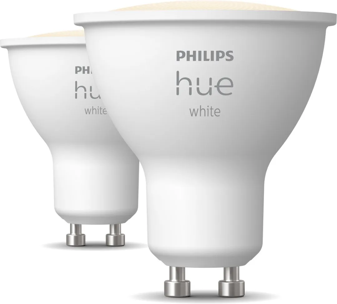 Philips Hue Spot GU10 Warmwit Mat - 2 Stuks - afbeelding 6 van 6