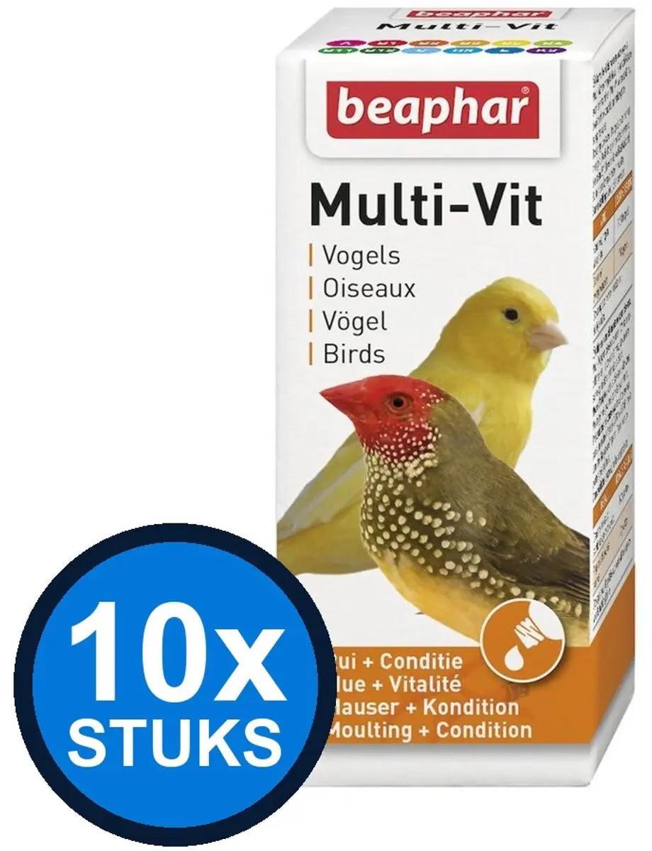 Beaphar Multi-vit Vogel 20ml